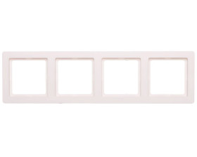 Berker Q1 Ramka poczwórna pozioma/pionowa śnieżnobiała 10146089