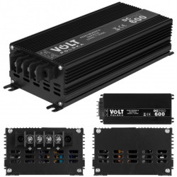 Reduktor Przetwornica napięcia stałego DC 24V / 12V max. 600W 45A bezzakłóceniowa VOLT DC-600 PRO