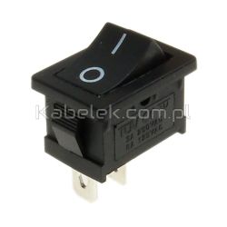 Przełącznik kołyskowy prostokątny ON-OFF (0-1) 3A 250V MRS-101