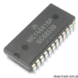 MC146818P Real Time Clock ICs DIP24 MOTOROLA USED