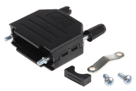 Osłona tylna D-Sub 15 -pinowe PA Prosty TE Connectivity A