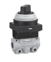 Zawór regulacyjny pneumatyczny Pneumatic Relay Obrotowy przełącznik wyboru (2 pozycje) R 1/8 SMC 1/8 3 portowy