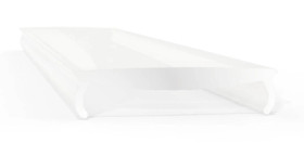 Klosz mleczny z poliwęglanu, długość 1000mm
