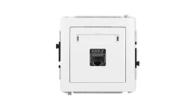 Deco Mechanizm Gniazda Komputerowego Pojedynczego 1Xrj45, Kat. 7, Ekranowane,...