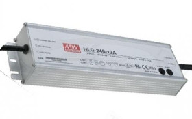 HLG-240H-12A zasilacz impulsowy do LED 240W 12V 16A IP65 MEAN WELL