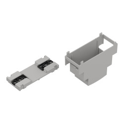 Obudowa DIN 36mm szerokość 90mm Obudowa szyny DIN 36 x 90 x 67mm materiał: ABS RS PRO