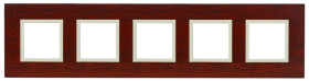 DANTE Ramka pięciokrotna drewno CALVADOS 4524385