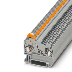 Złącze kostki zaciskowej 2-żyłowe Phoenix Contact rozmiar żyły 12-28 AWG Obudowa ze sprężyną Poliamid na szynę DIN