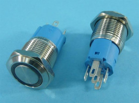 W16F11-EB24/S PRZYCISK OKR.3A/250V WO BL