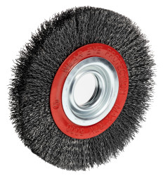 Szczotka ścierna, Stal, średnica: 150mm
