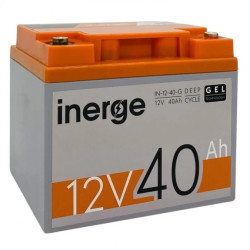 Akumulator VRLA żelowy 12V 40Ah Deep Cycle IN-12-40-G