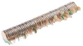 Magnes neodymowy, typ: Dysk, siła pociągowa: 0.4kg, mocowanie: Samoprzylepny, dł.: 1mm, gr.: 1mm