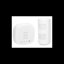 Czujnik ruchu PIR do rozbudowy z sygnalizacją świetlną i dźwiękową IP44 OR-MA-716 Orno