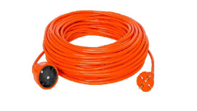 Przedłużacz Ogrodowy 1-Gniazdo B/U 30M /Omy 2X1/ Pomarańczowy