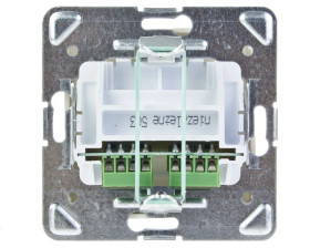 IMPRESJA Gniazdo telefoniczne podwójne RJ11 niezlaeżne ecru GPT-2YN/m/27