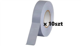 Taśma Izolacyjna Szara 25M 10-Pak /Opak = 10Szt/