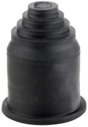 Transition grommet, (L) 37 mm, clamping range 6-16.5 mm, TPE, gray, 1 5030 012 016