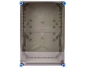 Obudowa pusta Mi, IP 65, wlk.3 - 300x450x170, pokrywa przezroczysta Mi 0300 2000003