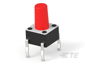 Klosz do przycisku dotykowego SPST 50mA 5.9mm Przewlekany