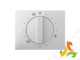 BERKER K.1 Płytka czołowa z pokrętłem do mechanicznego wyłącznika czasowy 0-15 min biały połysk 16347109 HAGER