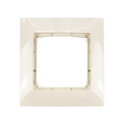 Ramka pojedyncza kremowa DR1/41 Kontakt Simon54