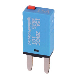 15A Manual Reset Circuit Breaker Mini Blade