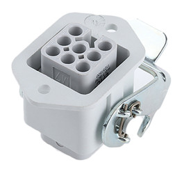 Wzmocnione złącze zasilania 7-pinowe EPIC 10A 250 V Żeński PG11