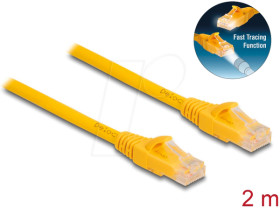 80102 RJ45 Cable Cat.6A U/UTP Fast Tracing 2 m