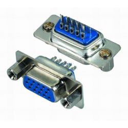 D-SUB 15 gęsty gniazdo lutowane na przewód