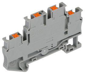 Część do listwy zaciskowej Phoenix Contact 12 → 26AWGWciskane PTTB 2.5-2BE 26A 500 V