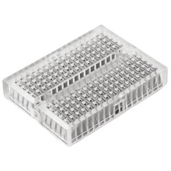 Płytka stykowa mini 170 pól przezroczysta