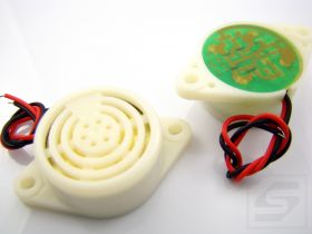 Buzzer z generatorem SFM-27C;3-24V; ciągły piezoceramiczny;90dB;15mA