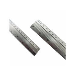 Linijka aluminiowa 30cm 12cali Precyzyjna Techniczna Szkolna