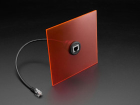 Adafruit RJ-12 or RJ-11 Telephone Round Panel Mount Extension Cable