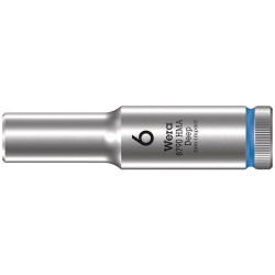 Wera 05004503001 8790 HMA Deep 1/4&quot; Socket 6 x 50 mm