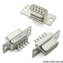 V42254-A1115-B209 D-SUB Socket to Wire DB9 PANEL SIEMENS