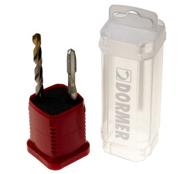 Zestaw gwintowników i wierteł M8 Dormer metryczny