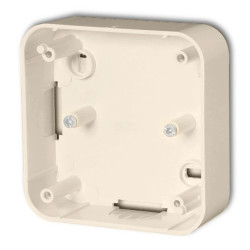 LIZA Puszka montażowa pojedyncza beżowy 1PA-36