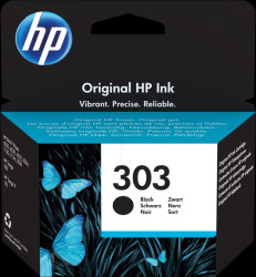 T6N02AE#UUS HP ink, black, 303, original