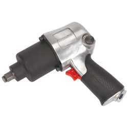 Sealey SA602 Air Impact Wrench 1/2&quot;sq Drive Twin Hammer