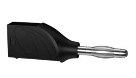 Wtyk banan 4 mm EFP24 czarny