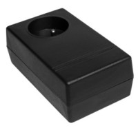 Z-31 Obudowa z tworzywa Z31 wymiary: 120x70x45mm - obudowa zasilacza z gniazdem - czarna - ABS