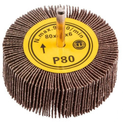 Ściernica listkowa trzpieniowa 80x30mm K80 55H762