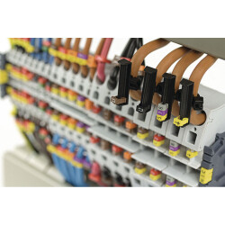HellermannTyton 561-02300 WIC pre-printed Cable markers 200pcs blue