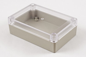 ABS enclosure, (L x W x H) 125 x 85 x 40 mm, light gray (RAL 7035), IP65, RP1125C