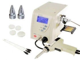 Stacja lutowniczo-rozlutownicza z kompresorem ZD-915 140W 160-480oC grot N5 24619