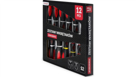 Wkrętaki Z Magnesem Śrubokręty Płaski Krzyżowy Zestaw 12Szt. Schmith