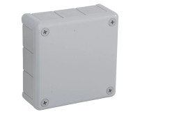 Puszka n/t hermetyczna 118x118x46mm IP55 szara 051-03 68556