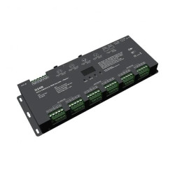 Sterownik LED DMX512 Skydance - 24 kanałowy - 12-24V DC 24x4A - OLED - Dekoder/Master DMX - D24B