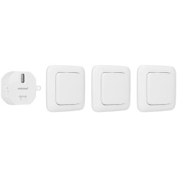 Smartwares SH4-99567 Wireless Wall Switch Set FSK 433 MHz 3 Switches